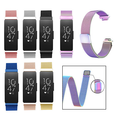 For Fitbit Inspire HR  / Inspire/ Inspire 2 Band Milanese Stainless Steel Straps