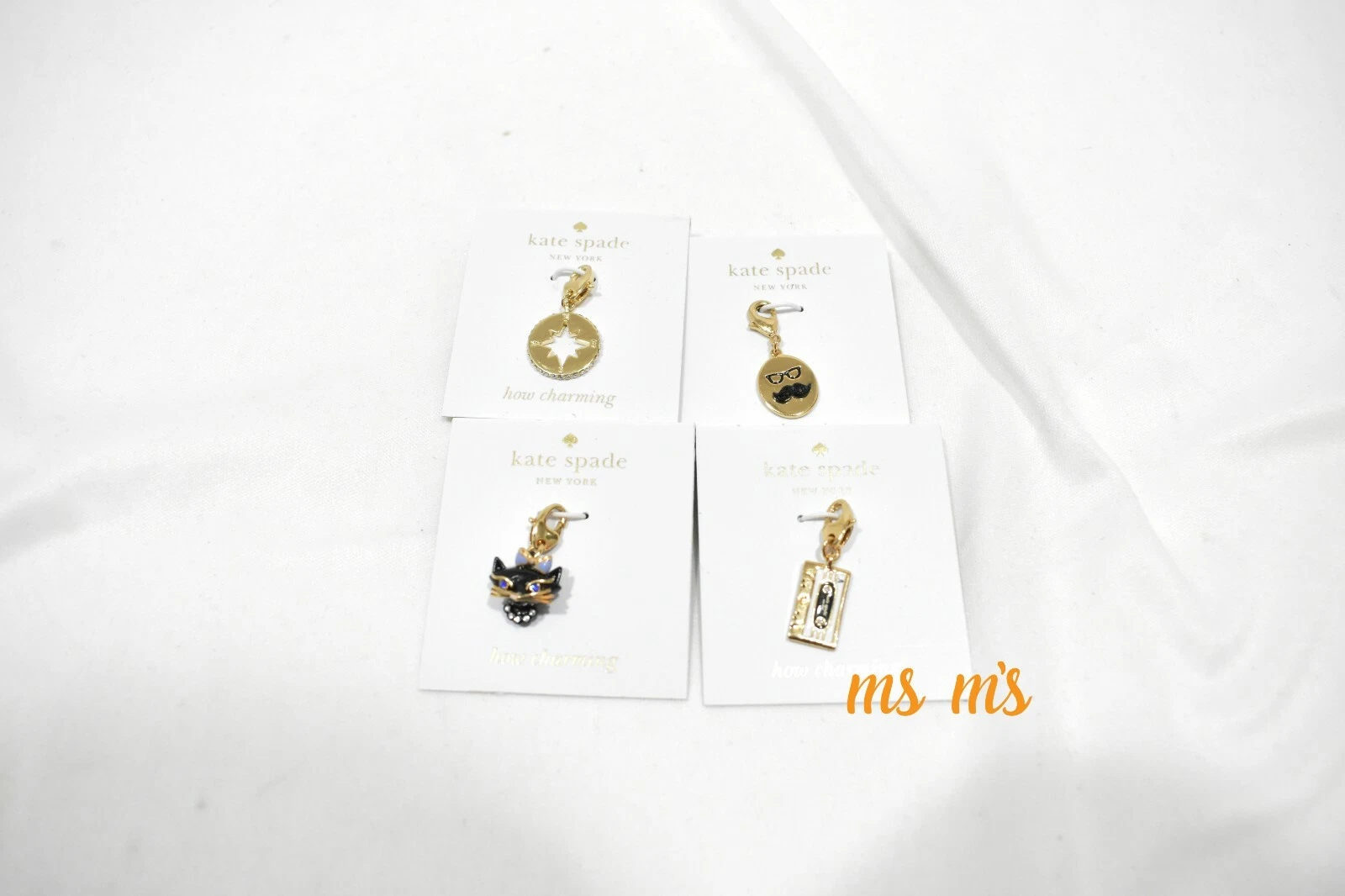 Cionondoli Kate Spade nuovo con etichette come affascinante gatto pavimentazione di picchetta nuovo con etichette