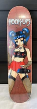 2003 Vintage Hook-Ups School Girl Raven Skateboard Deck Jeremy Klein