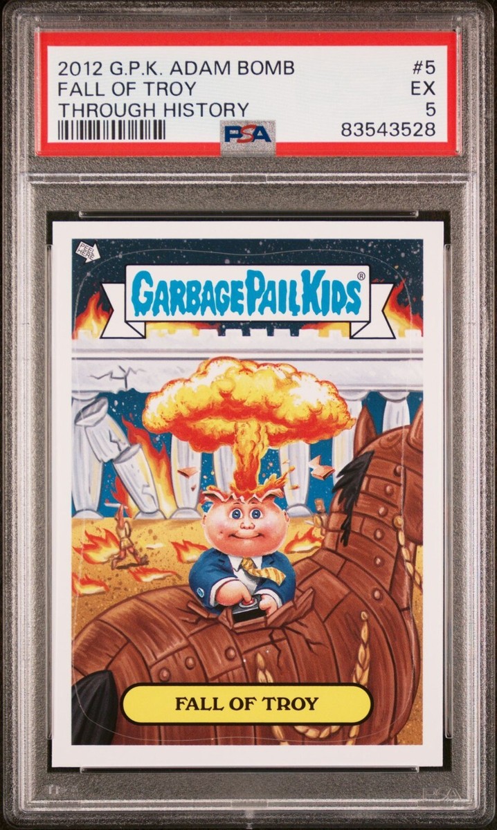 2012 GPK Garbage Pail Kids FALL OF TROY #5 -PSA 5 | eBay