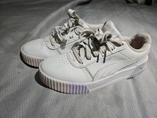 Puma Girls Shoes Size 5c White Jada Renew Lace Up Sneakers Casual 383924-02