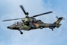 Tiger 74+60 Sonderlackierung Heeresflieger Le Luc 20 Jahre Foto Poster 20x30