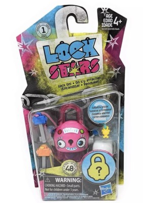 Lock Stars by Hasbro ''Pink Robot'' with Special Small Belly Surprise #6