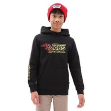 Vans Metallic Flame Hoodie Little Kid/Big Kid Black L29409 Size XL