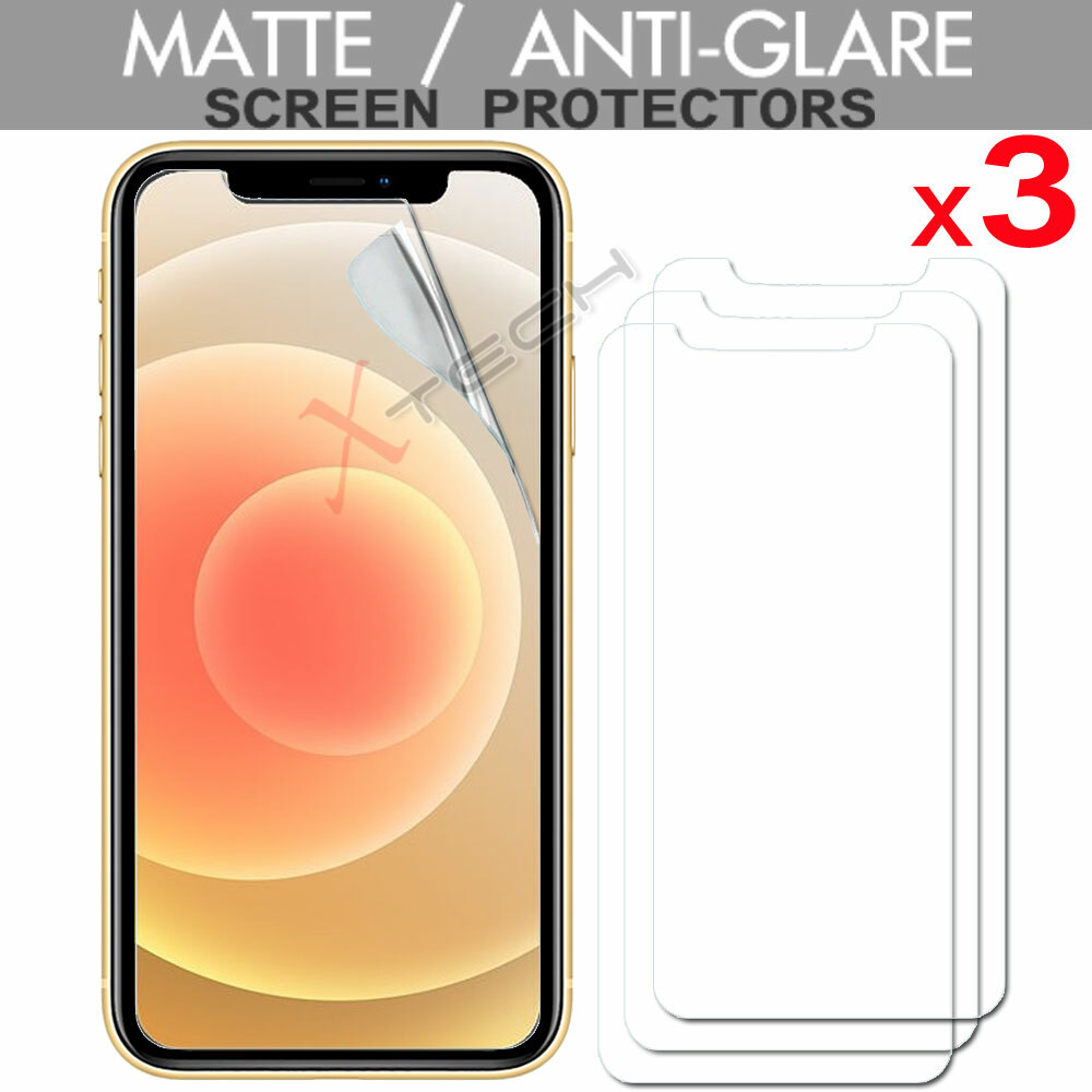 Pack of ANTI-GLARE MATTE Screen Protector Cover for iPhone 12