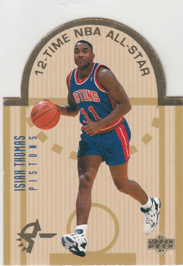 1993-94 Upper Deck SE SP All-Star Die-Cut ISIAH THOMAS #E6 Pistons