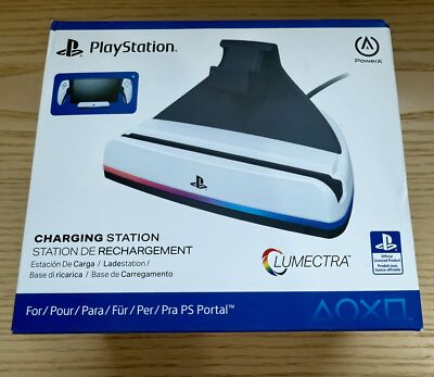 Powera Charging Station for Playstation Portal  Remote Player with Lumectra , RG