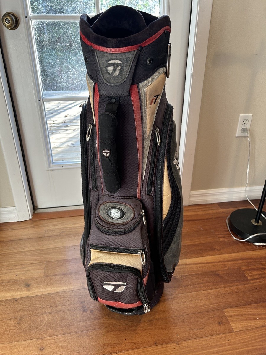 TaylorMade R7 Cart Golf Bag 5 Way Divider w/ Strap Vintage | eBay