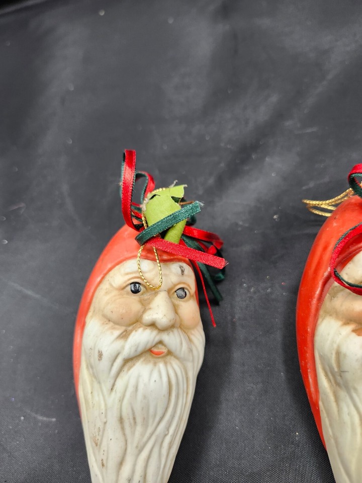 Christmas Ornament Assorted Lot Ceramic Clay Porcelain Ornaments Set