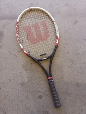 Wilson Sting tennis racket, Grip 4 1/4", New Overwrap