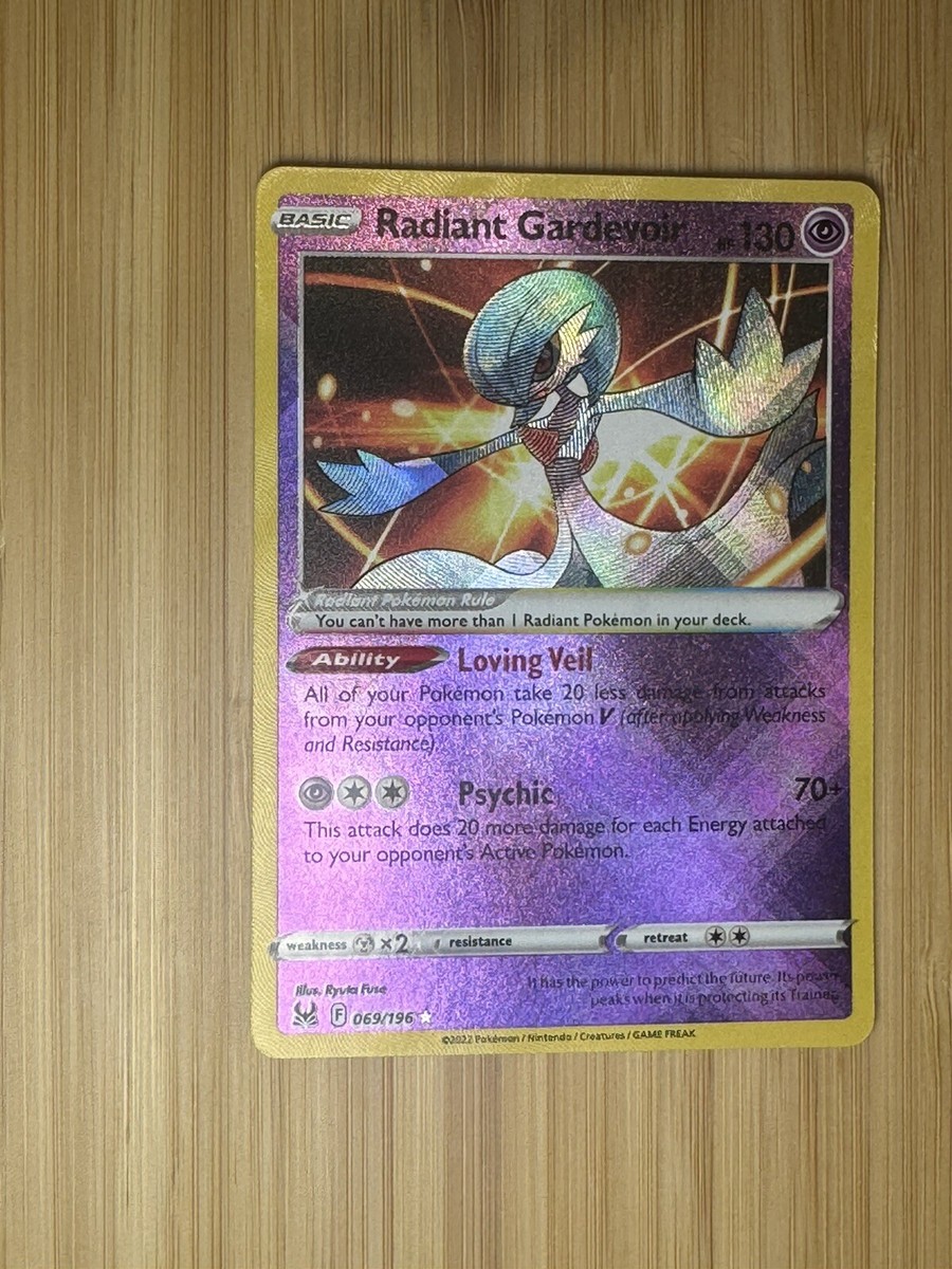 Radiant Gardevoir 069/196 Lost Origin Pokemon Card NEAR MINT NM | eBay