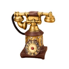 Old Fashioneds Desk Phone Replicas Movie Props Decoration Resins Ornaments