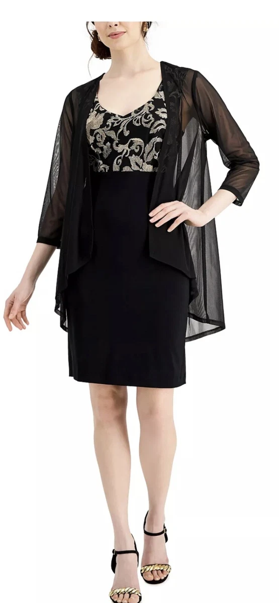 Plus size sheer 2025 evening jacket