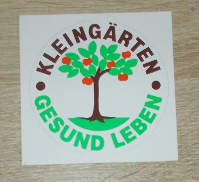 Old Sticker | Sticker Allotments - Healthy Living - Apple Tree