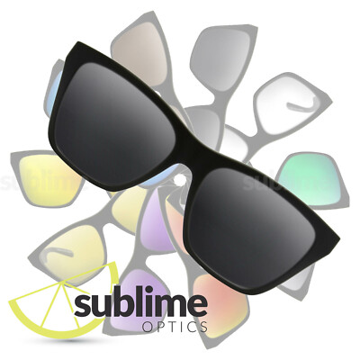 Black (Dark Grey) NON POLARIZED Replacement Lenses for Von Zipper