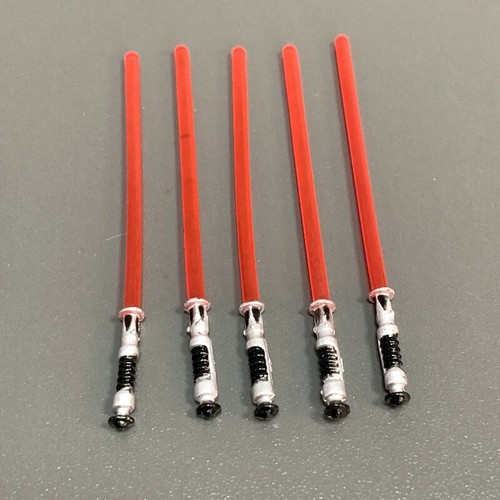 Lots LIGHTSABER Weapon Sword for 3.75" Star Wars clone wars trooper