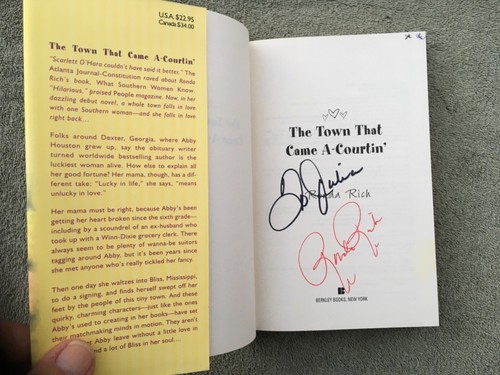 RONDA RICH Signed Book THE TOWN THAT CAME A-COURTIN Hardback - Picture 6 of 8