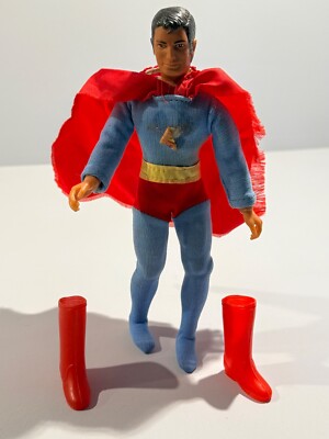 Vintage MEGO Corp Superman 1974 WGSH 8 inch *broken knee