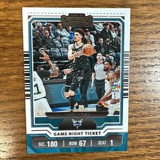 LaMelo Ball Game Night Ticket insert Card 2024 Panini Contenders Basketball #5