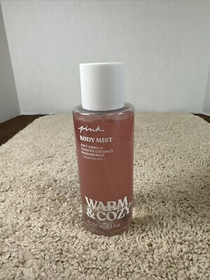 VICTORIA S SECRET PINK WARM & COZY FRAGRANCE BODY MIST SPRAY 8.4 oz