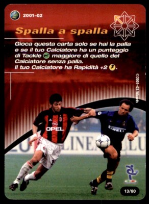 Wizards of the Coast Italy (2001-2002) Spalla a spalla Tactic card No. 13