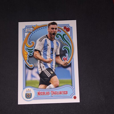 2023 Topps Argentina Fileteado Nicolas Tagliafico #10 Ajax Lyon Banfield