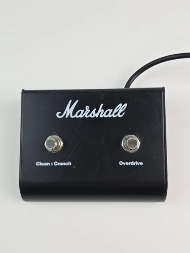 Marshall Pedal PEDL-90010 Amplifier Foot Switch 2 Button Clean/Crunch Overdrive