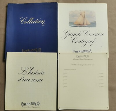 Eberhard & co. Rare Catalogue Uhren And Price List All Models 1993 Italian