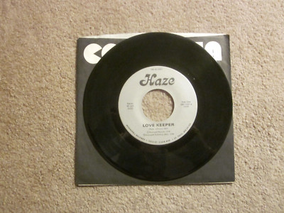 Haze Love Keeper and I Need Somebody 7'' Moonspell Records St. Paul Mn. 1978