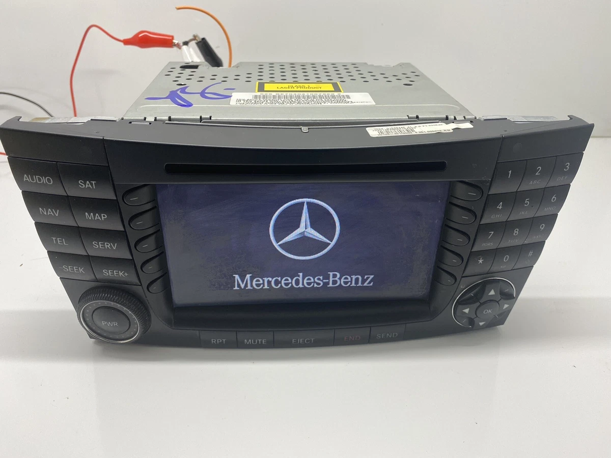 03-08 Mercedes W211 E55 AMG E320 CLS500 Radio Navigation Head Unit 