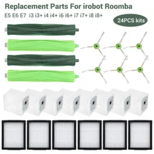 Vacuum Cleaner Filter Replacement Kit for iRobot Roomba Series I7 I8+ E5 E6 E7