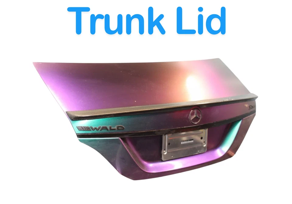 12-18 Mercedes W218 CLS63 AMG CLS550 CLS400 Conjunto Panel Tapa Trasera Fabricante Original Foto 3 de 4