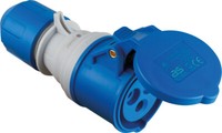"As-Schwabe 61487 | Cee-Kupplung 230V/16A, Blau \"Powerlight\""