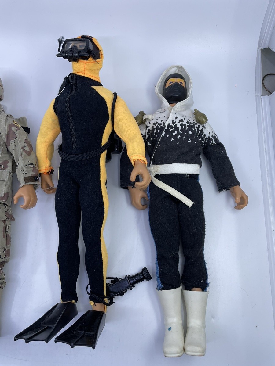 Lot of 3 Vintage GI Joe Soldier 12
