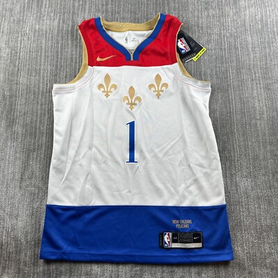 Nike White Pelicans Jersey Men's Nike Zion Williamson White New