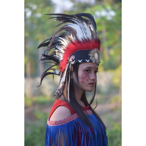 Warbonnet Mohawk Native American Indian 