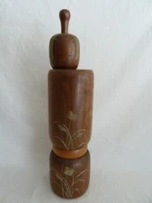 Japanese Modern Wooden Creative Kokeshi Doll, Aida Seiho   (#73393)