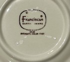 4 Franciscan Earthenware Apple Blossom Pattern Bread & Butter Plate 6.25in 60’s — photo 5