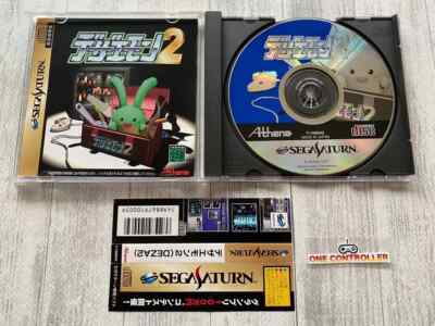 Sega Saturn Dynamite Deka & Snatcher & Virtua Cop & Resident evil
