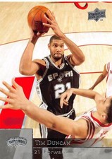 2009-10 Upper Deck #173 Tim Duncan San Antonio Spurs 🔥🏀🔥