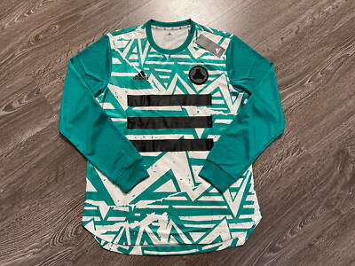 Adidas Tan Adv Jersey FM0835 Football Soccer White Green