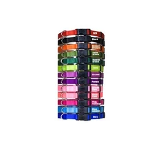 Tuff Nylon Adjustable Dog Collar - all sizes & all colors High Quality 