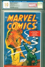 2023 Niue S$2 Marvel Comics #1 - 1 oz lamina d'argento #0323 CGC 10 gemme prima uscita