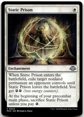 MTG Static Prison U Modern Horizons 3 44 LP