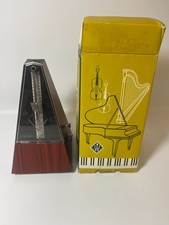 Vintage Wittner Tattell Mechanical Metronome in original box
