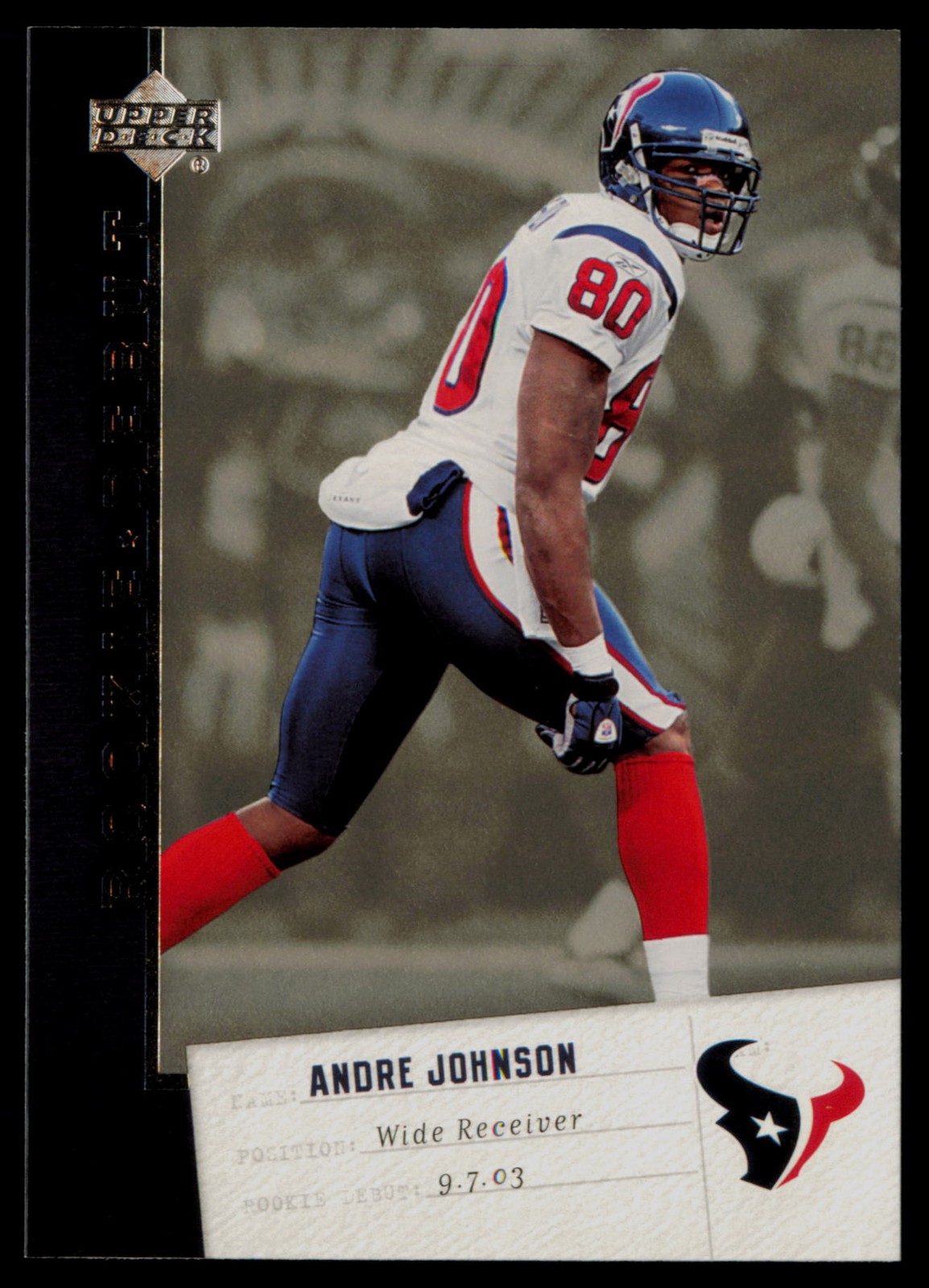 2006 Upper Deck Rookie Debut #41 Andre Johnson