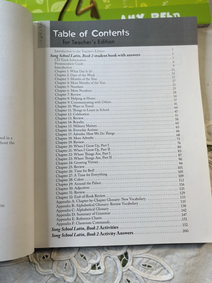 Lot x 2 SongSchool Latin Books 1 & 2 Amy Rehn Teacher's Edition Paperbacks CD - Image 2 of 4