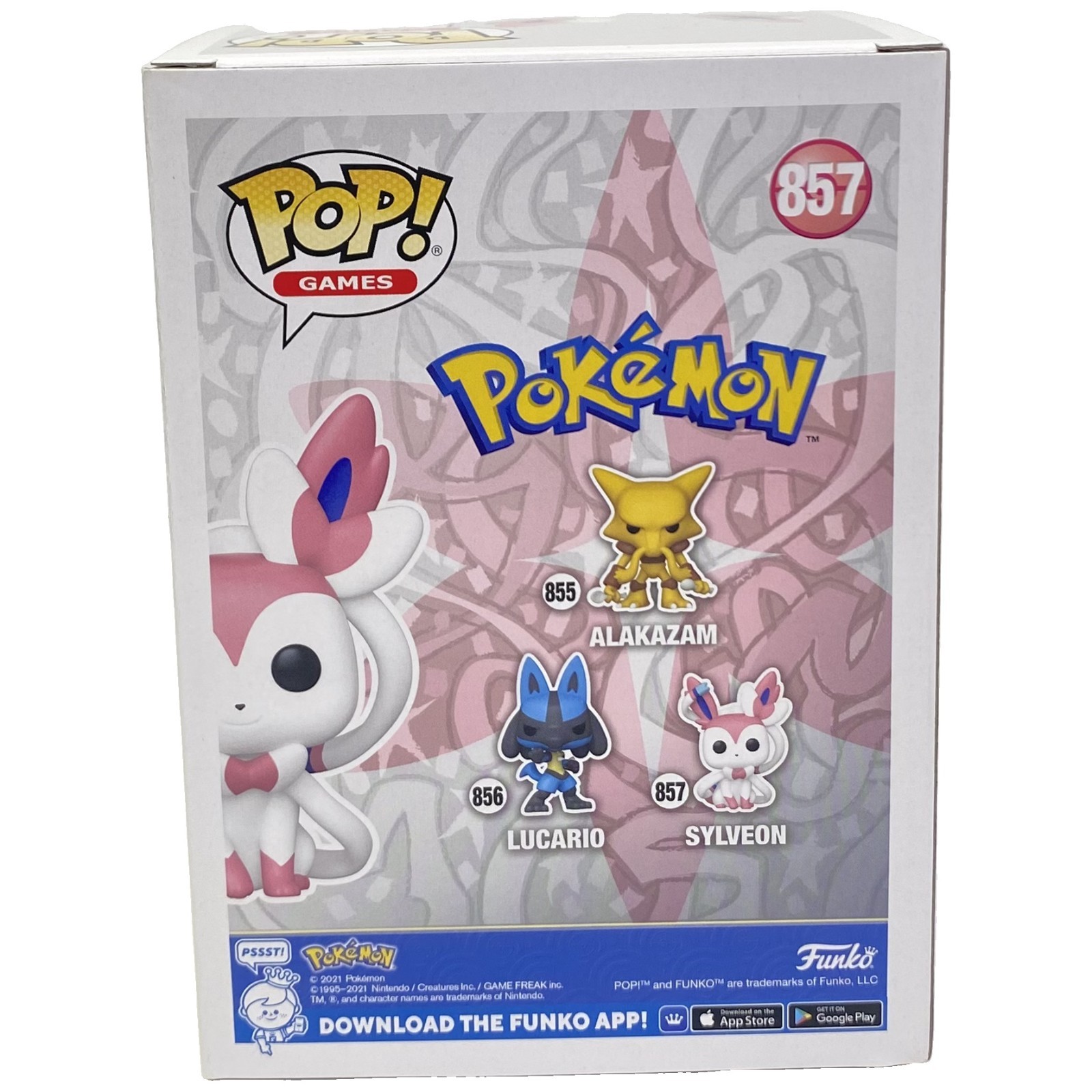 Funko Pop Pokemon Sylveon #857 Vinyl Figure Games New in Box with ...
