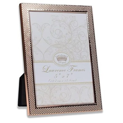  5''W x 7''H Fawn Pin Dot Pattern Copper Picture Frame (702557) 