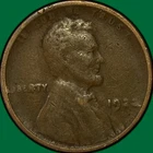 1922-D Weak D Lincoln Wheat Cent Extremely Fine XF Coin #44089
